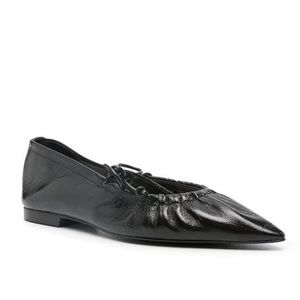 Bimba Y Lola pointed-toe leather ballerina flats